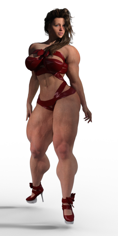 3d Muscle Female